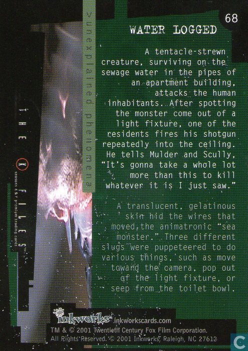 Trading Cards Season 6 and 7 135